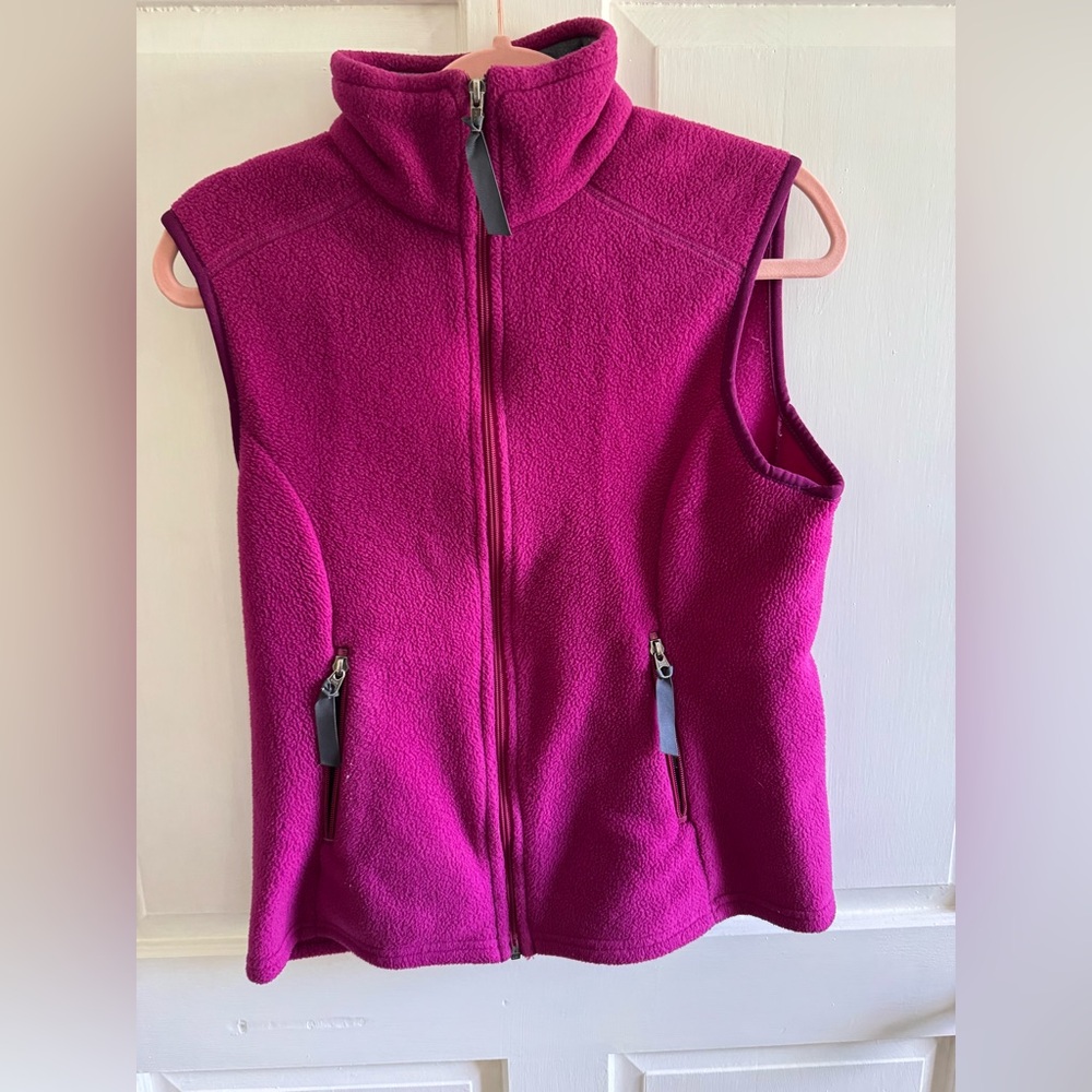 Patagonia Magenta Fleece Vest